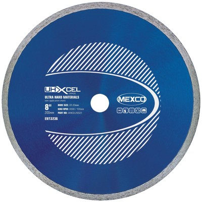 Mexco UHX Ultra Hard Materials Diamanttrennscheibe, Hochleistungs-, Präzisionsschliff...
