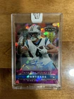 2025-26 Panini Honors Tetairoa McMillan Rookie Auto Cracked Ice /10 Panthers