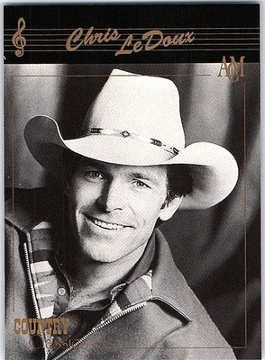 Chris Le Doux  1992 Collect-A-Card Country Classics ACM Trading Card