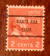 JM: US PRECANCEL BUREAU CALIFORNIA SINGLES LISTING, SEC 4, PICK AND CHOOSE
