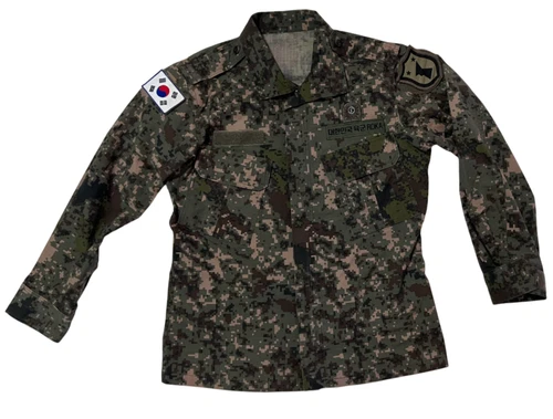 Genuine ROK South Korean Army "Granite B" Military Jacket Surplus BDU 2 Pockets - product listing photo