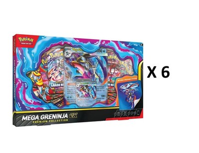 Mega greninja EX 海外限定ポケモンカードボックス　新品未開封 Sealed Mega Greninja ex Premium Collection Case Sealed Pokémon | eBay