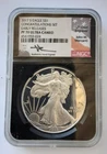 2017-S Proof 1 oz American Silver Eagle NGC PF70 UC ER CS Mercanti Signed