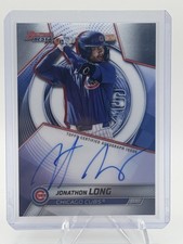 2025 Bowman's Best Jonathon Long Auto #B25-JLO Cubs