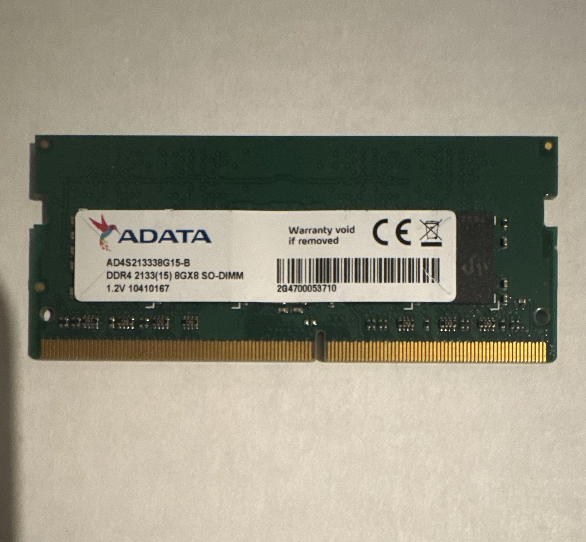 ADATA DDR4 SDRAM 8 GB Capacity per Module Memory (RAM) for sale | eBay