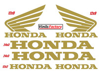 Grafiche compatibili con Honda moto/Scooter ORO METALLIZZATO