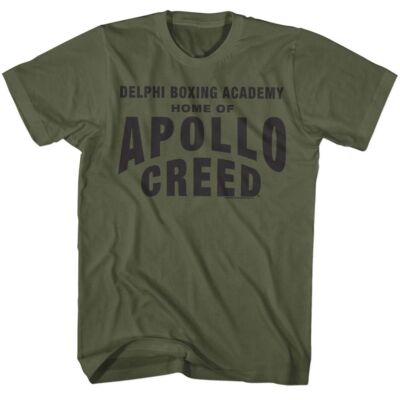 Rocky Apollo Kurzarm T-Shirt Herren Grün Rundhalsausschnitt Regular