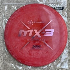 Prodigy Discs 400 MX3 178g Red Purple Foil Midrange Golf Disc 9.5/10