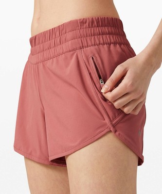 lululemon pink tracker shorts