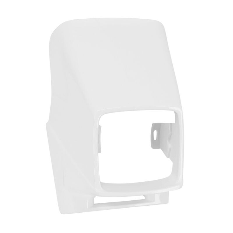 Bulle tête de fourche blanche en ABS résistant pour Peugeot 103 RCX SPX