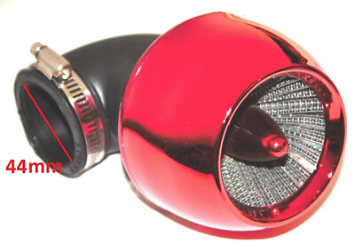 Performance Air Box Filter Motorcycle Scooter Go Kart GY6 49cc 50cc RED M AF32