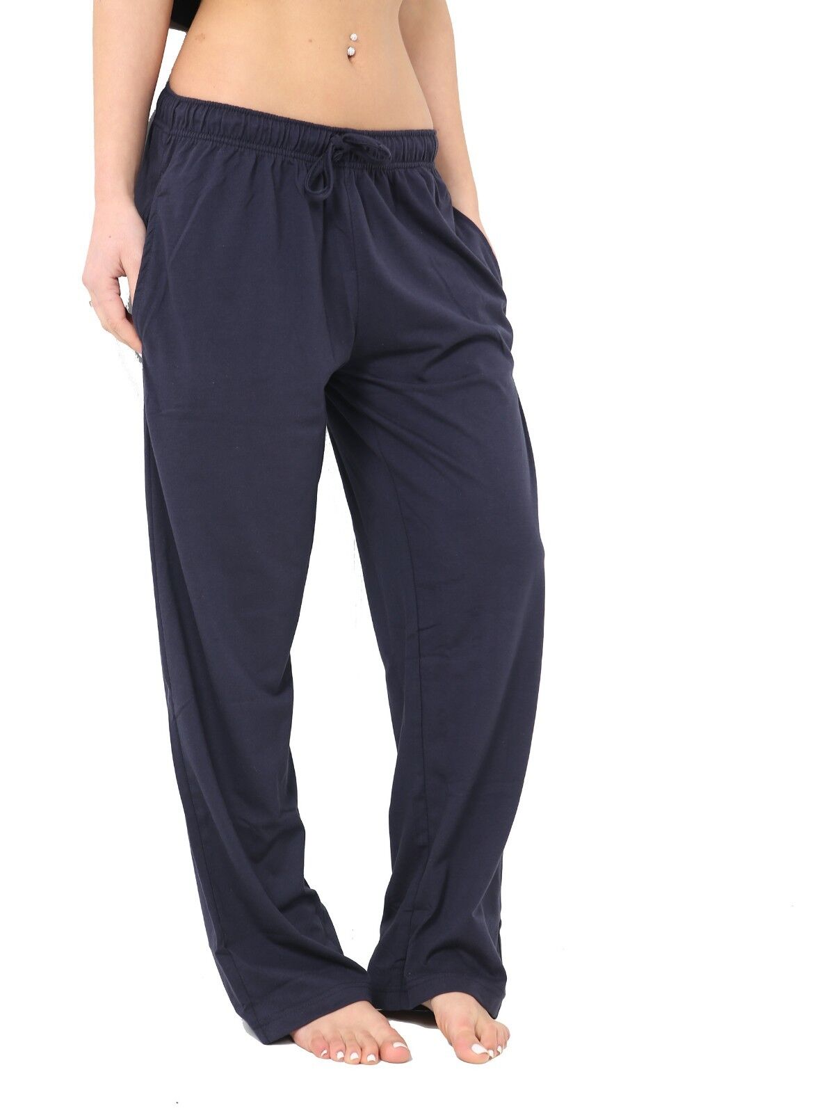New Women's Ladies Girl Designer Pyjama Bottoms Lounge Pants Trousers ...