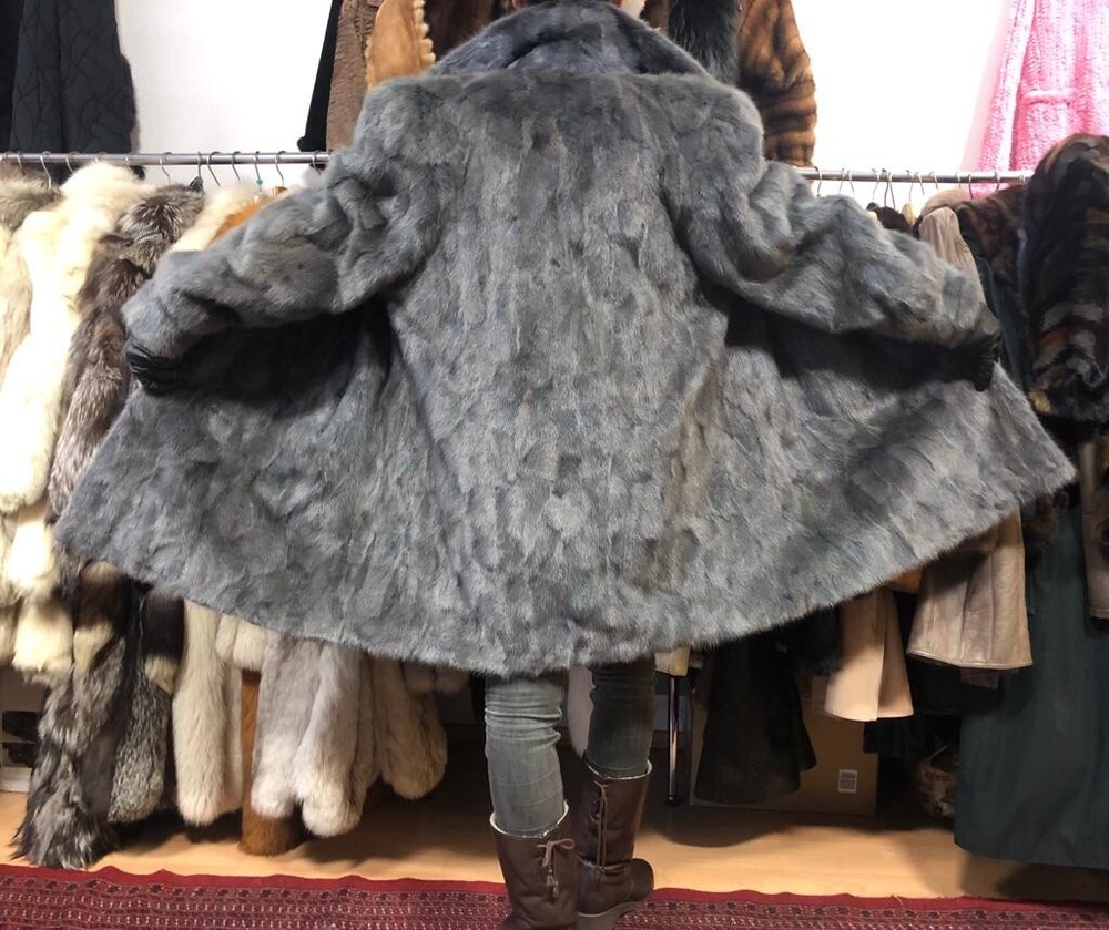 Mink Coat Fur Swingers Fur Fur Coat Fur Mink Coat Visone Fur 42-46