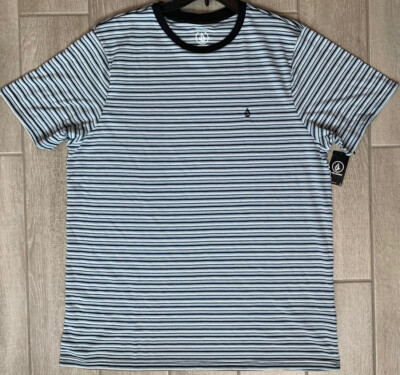 blue volcom shirt