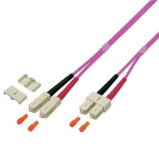 Oem Cavo Fibra Ottica SC/SC 50/125 Multimodale 1m OM4