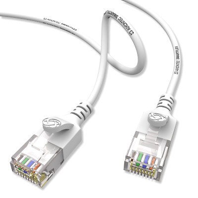 Cat6 dünnes Gigabit Lankabel 10 GbE RJ45 Patchkabel 2,8 mm Netzwerkkabel Router
