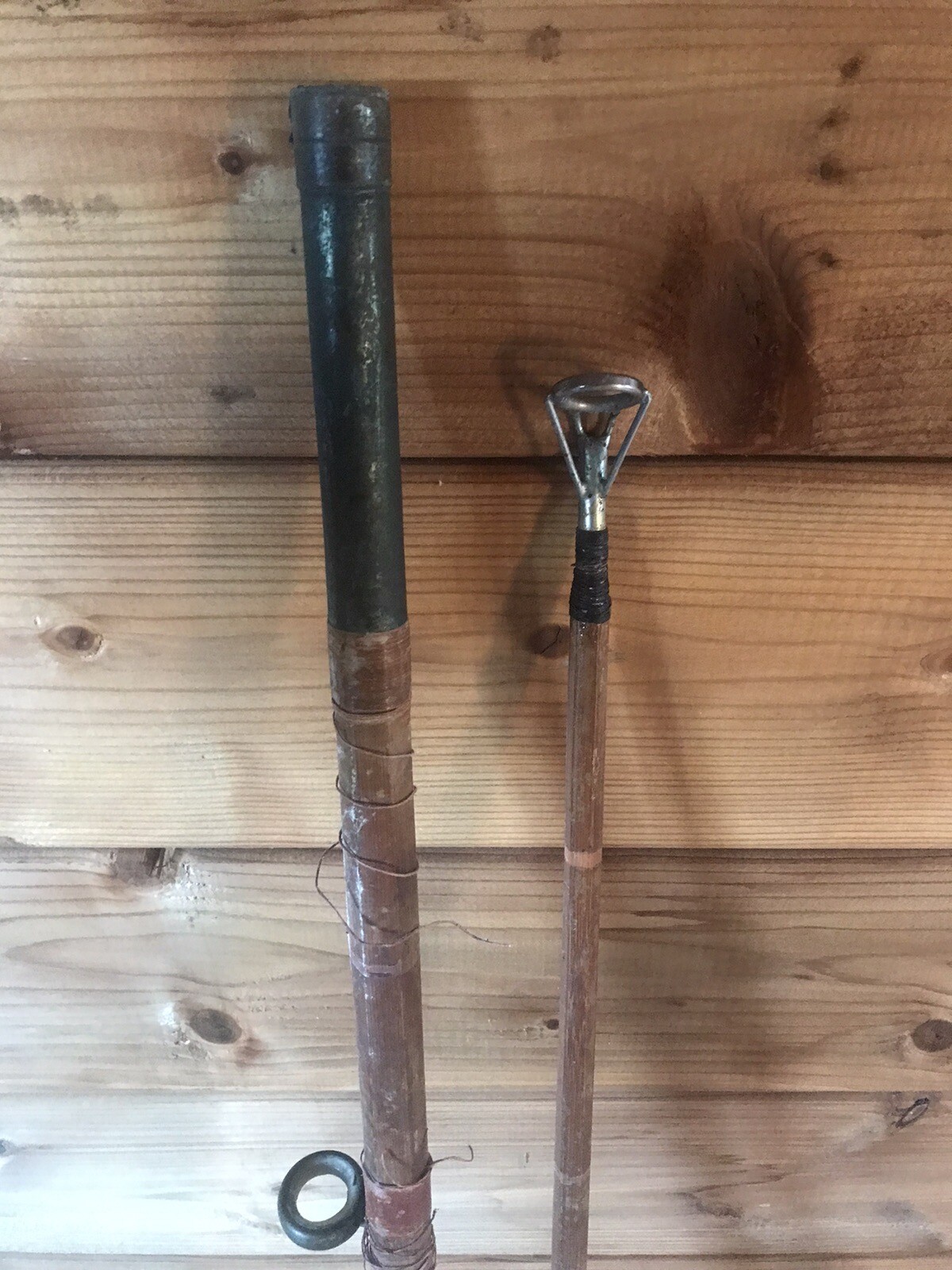 Collection Of Vintage Split Cane Fishing Rods , Hardy Etc , Collection