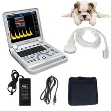 Veterinary Animal Color Doppler Portable Vet Ultrasound Scanner Convex Probe USA