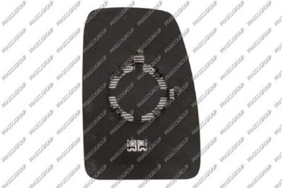 Miroir De Rétroviseur Chauffant Gauche Pour Opel Movano B - Compatible Renault Master III, Nissan NV400