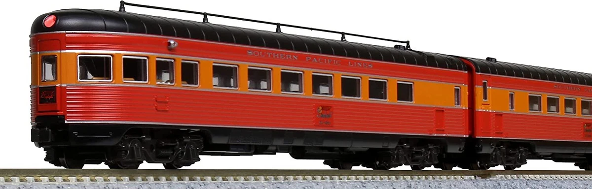 KATO N Gauge Southern Pacific Railroad Morning Daylight SP Lines 10-Car Basic Se