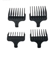 Wahl Trimmer Replacement 4 Piece T Blade Guard Hair Guide Comb Set #1 thru #4