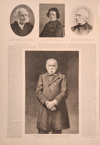 William T Walters Coleccionista de Arte Mercader Baltimore Harper's Weekly 1894 - Imagen 2 de 2