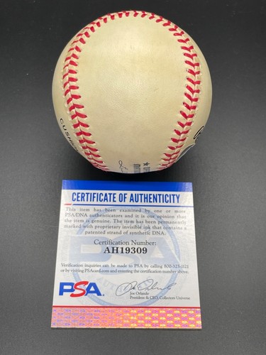 Vladimir Guerrero "2004 MVP Early Rookie Year" Signed Autographed baseball PSA - Picture 6 of 6