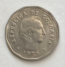 1976 Columbia 50 Centavos ~ Free Shipping