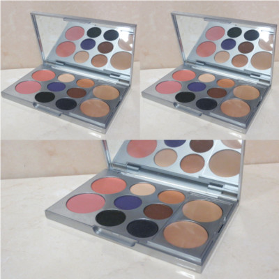 (3) MALLY EVEN MORE PERFECT PALETTE TOTAL FACE KIT BLUSH EYESHADOW SHADOWBASE