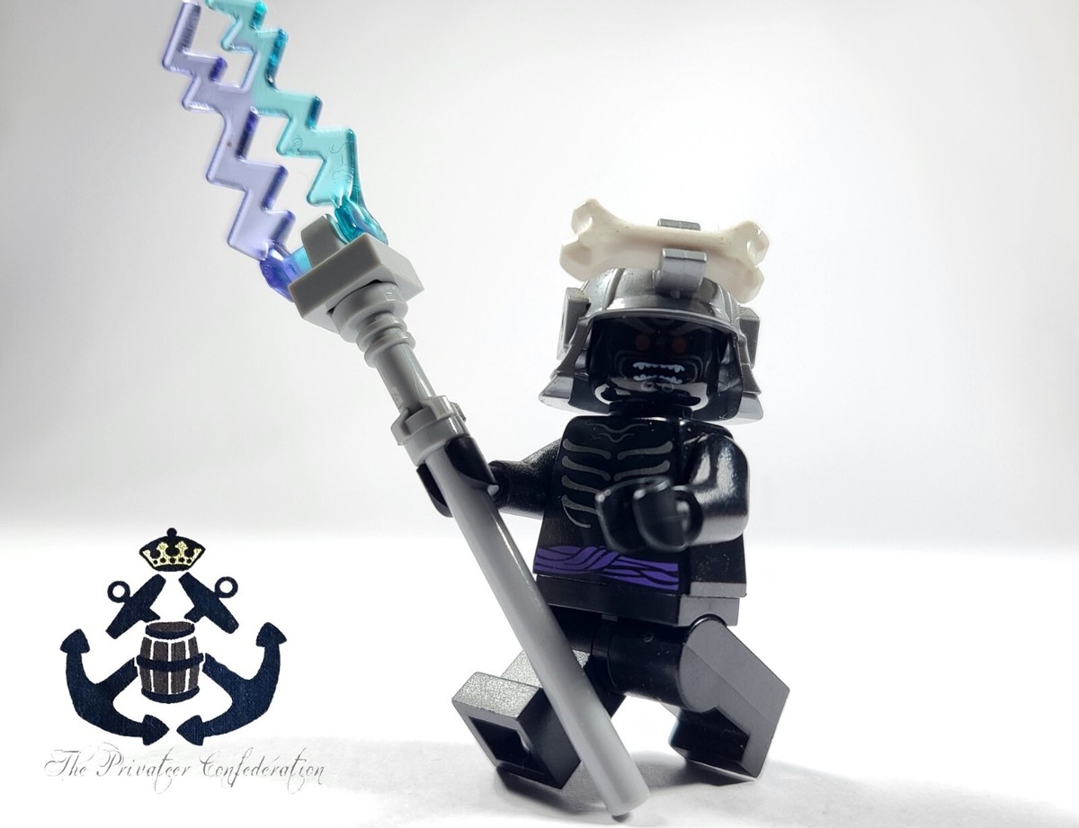 LEGO 2011 Ninjago Minifigure Lord Garmadon Lightning Staff