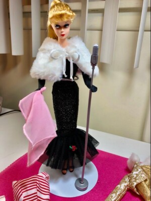 Barbie 1993 Solo In The Spotlight Reproduction black gown dress - Main Image
