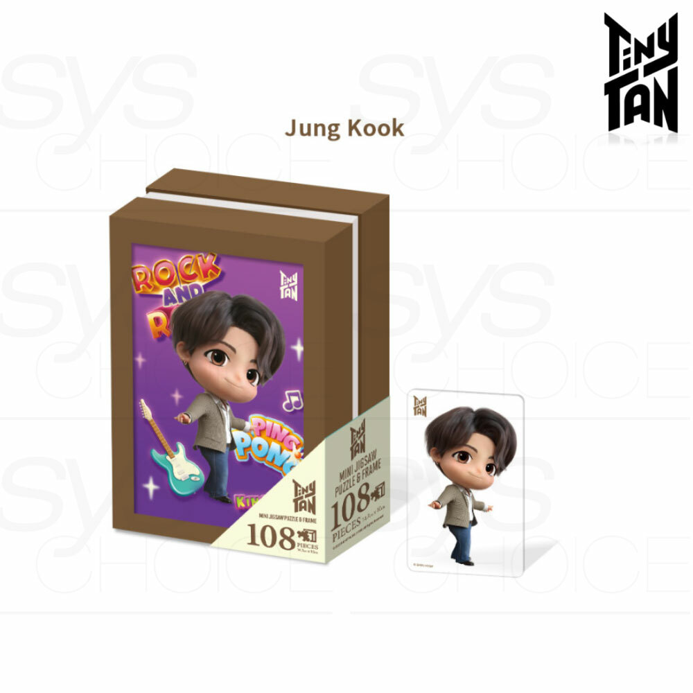 BTS TinyTAN Official Authentic Goods JIGSAW Puzzle 108pcs +