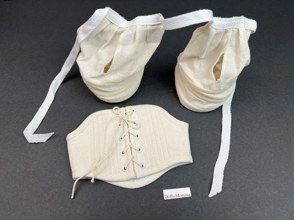 American Girl Felicity Stays~Pocket & Hoops Undergarments SET Pleasant Company - Image 2 of 4