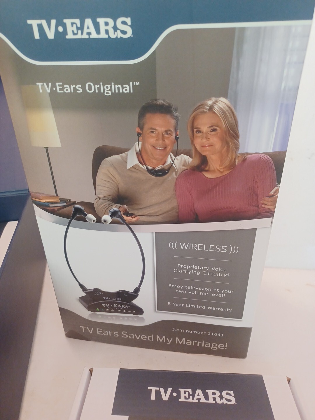 TV Ears 5.0 Analog Wireless Voice Clarifying Headset System (11641