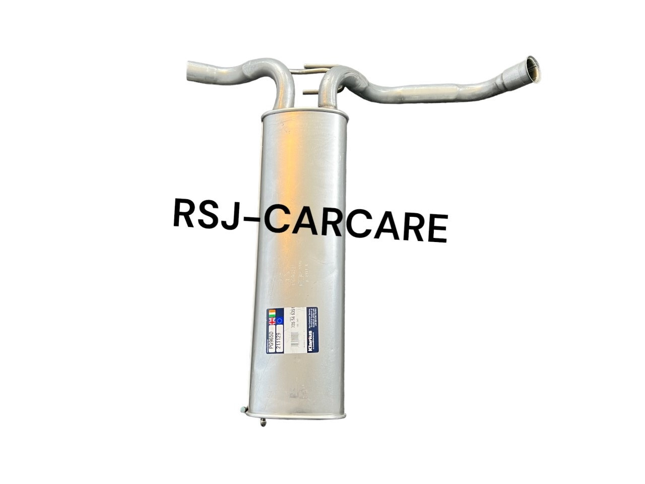 PG965D Exhaust Silencer Rear Box Peugeot 108 Petrol 1.2 Hatchback  4/2014-4/2016
