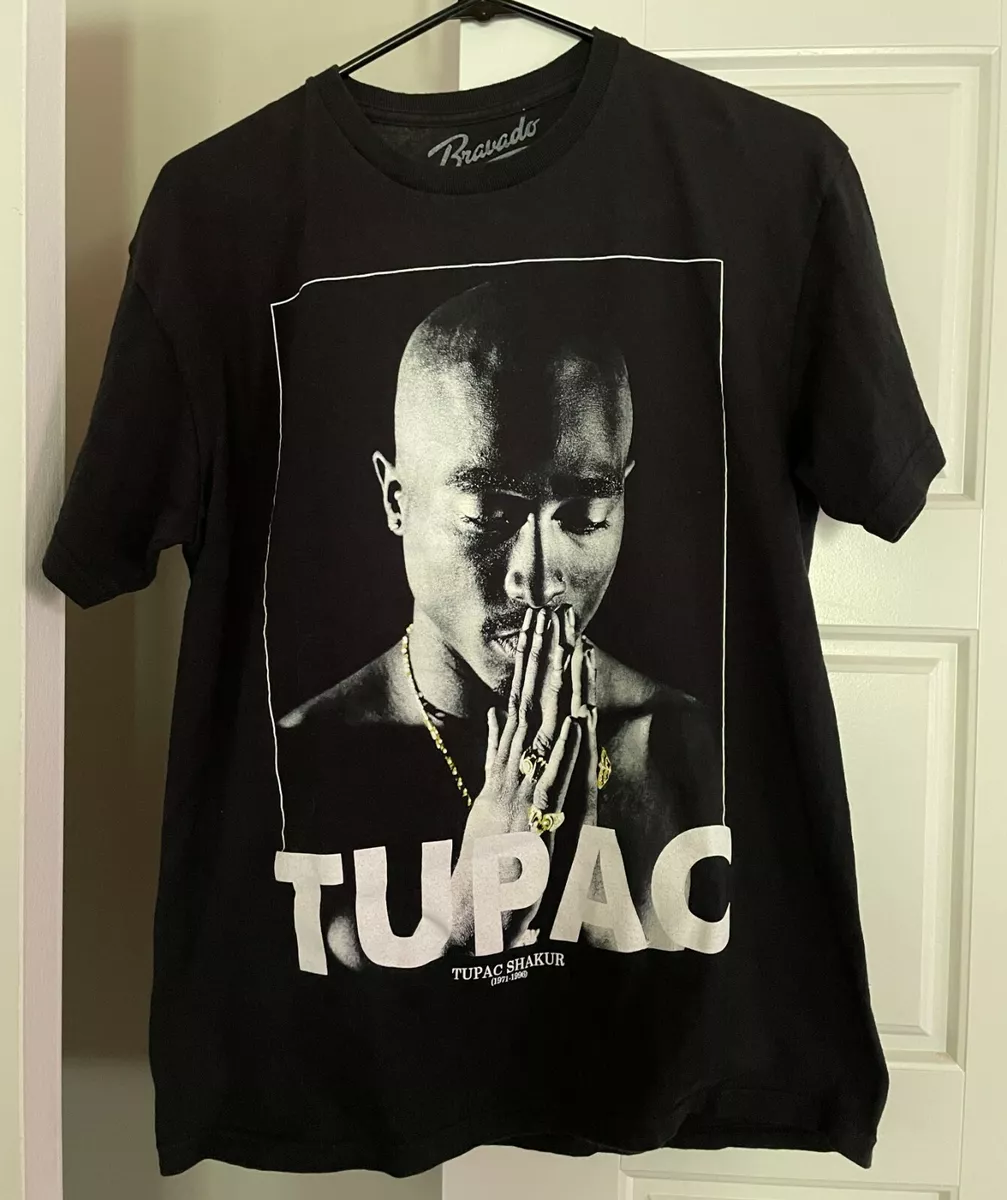 NEW Bravado TUPAC SHAKUR 1971-1996 2Pac 71 T-Shirt Men size Medium rap hip hop
