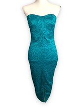 90’s Lace Sleeveless Tube Lace Dress L