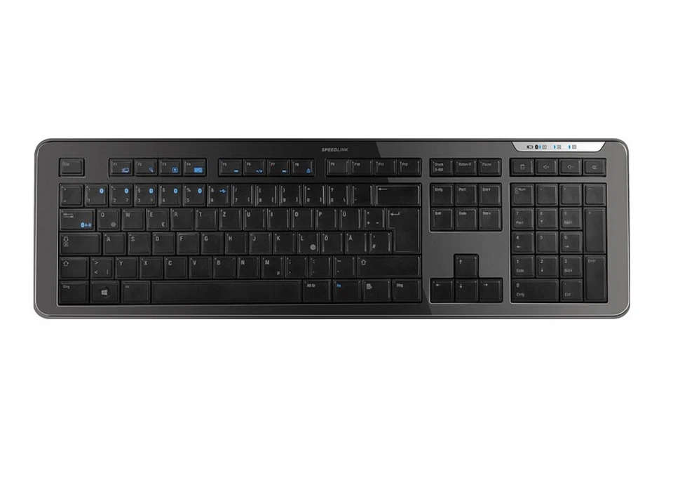 Speedlink ATHERA Multi-Profile Bluetooth - Tastatur, QWERTZ, schwarz - Bild 2 von 2