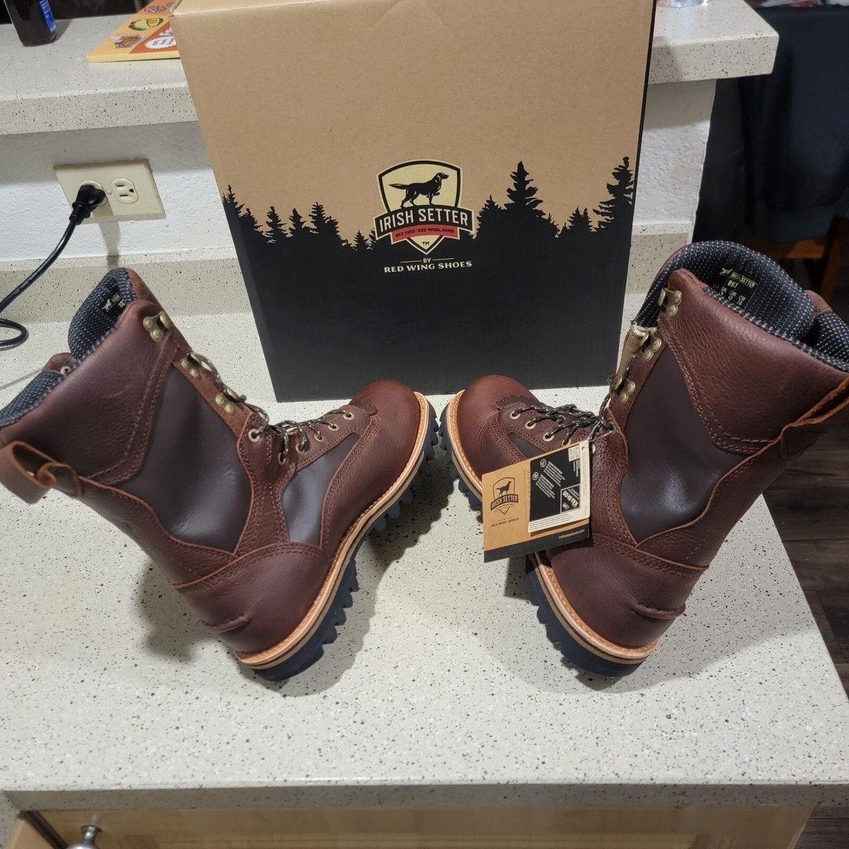 Red Wing Irish Setter Mens 12 In Elk Tracker GORE-TEX Hunting