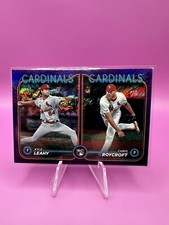 2024 Topps Update Kyle Leahy/Chris Roycroft Combo Purple Holo Foilboard /799