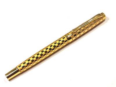 Hochwertiger Füllfederhalter Paili 100 Gold Metall Füller Geschenk Edel Nobel 