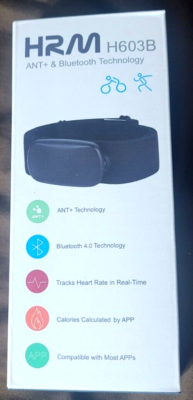 Cardiofréquencemètre HRM H603B - Bluetooth 4.0 & ANT+ - Compatible APP