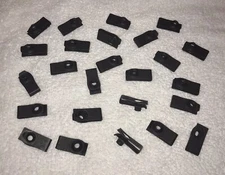 75 ct. Long Extruded U Nuts M6-1.0mm Screw Size GM 11503715 11506099 USA!