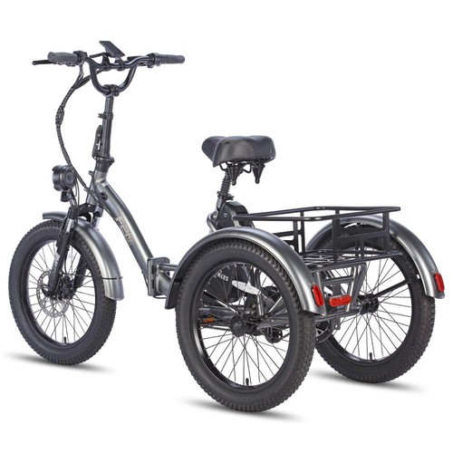 Fafrees F20 Mate Elektro Dreirad 20 Zoll E-Bike 500W 3 Räder Fahrrad mit Korb - Bild 4 von 12
