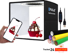 Portable Photo Studio Photography Light box LED Multiple Backgrounds Photo box