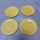 Genuine FIESTA WARE 6 1/8" Bread/Butter/Dessert Plate Set of  4 Yellow