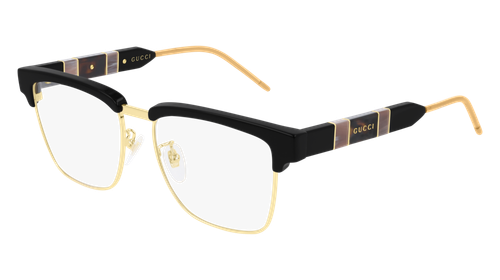 Gucci Occhiali da Vista GG0605O 001 Nero Uomo Quadrata Autentici | eBay