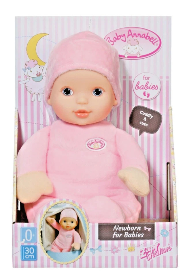 BABY FIRST ZAPF 702871 Baby Annabell Newborn for babies 30cm / Neu