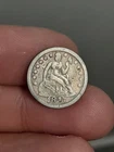1847 Seated Liberty Dime VF