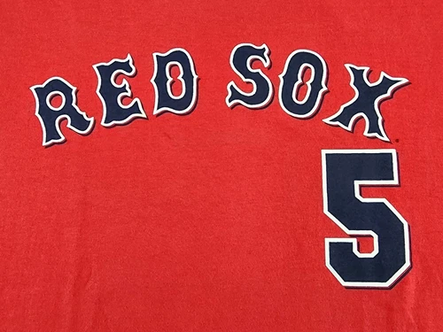 VINTAGE Nomar Garciaparra Shirt Mens Large Boston Red Sox #5 Majestic Adult A58 - Picture 4 of 11
